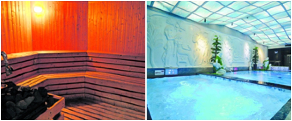 环境优化舒适写意的澳门新世纪濠景芬兰浴